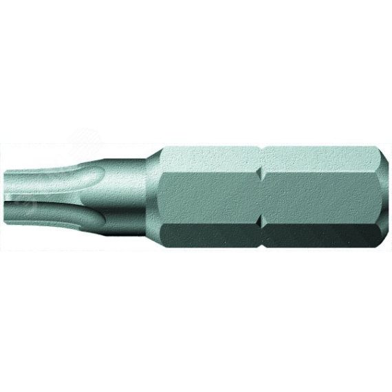 Бита 867/1 Z Wedge TORX конический шлиц для лучшей фиксации крепежа вязкая твердость хвостовик 1/4 C 6.3 TX 15 x 25 мм WERA WE-066455