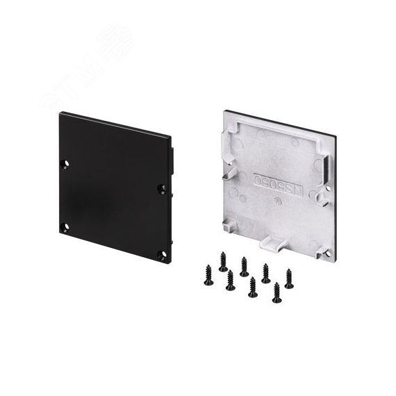 Заглушка SL-LINE-5050-S BLACK (Arlight, Пластик) Arlight 038935