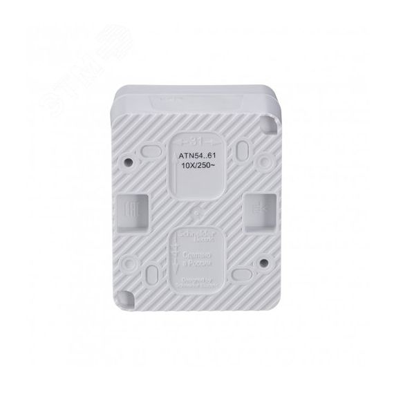 AtlasDesign Profi54 переключатель одноклавишный IP54 10 АХ, БЕЛЫЙ, Россия SE (Systeme) ATN540161