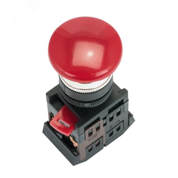 Кнопка AEAL-22 красная с фиксацией NO+NC грибок PROxima EKF pbn-aeal-r