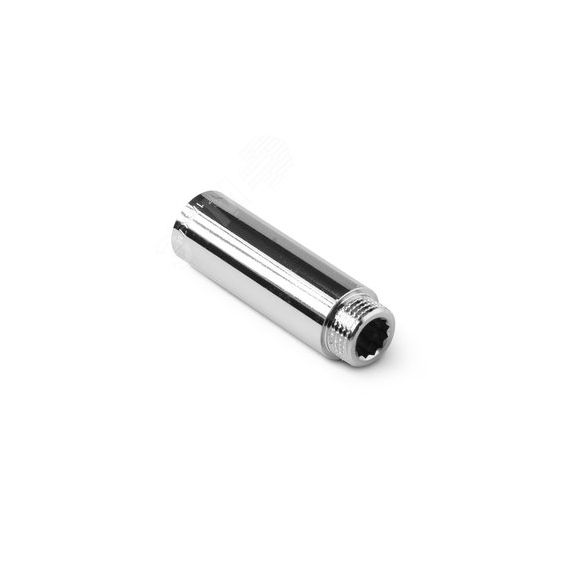 Удлинитель хромированный резьбовой, Н-В 1/2 x 100 PRO AQUA 07-m15-f100cr
