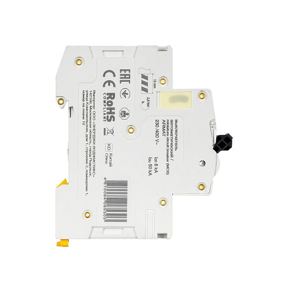 ARMAT Автоматический выключатель M06N 1P C 25А IEK