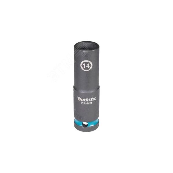 Головка торцовая ударная удлиненная Impact Black 1/2'' 14x81,5 мм Makita E-16455