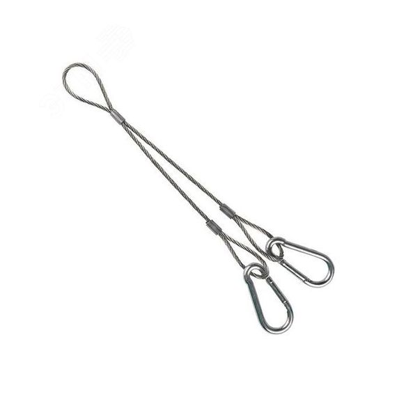 Подвес Y-образный с карабинами 150мм EKF ypk150