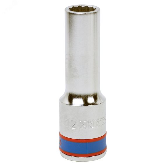 Головка торцевая глубокая двенадцатигранная 1/2', 12 мм King Tony 423012M