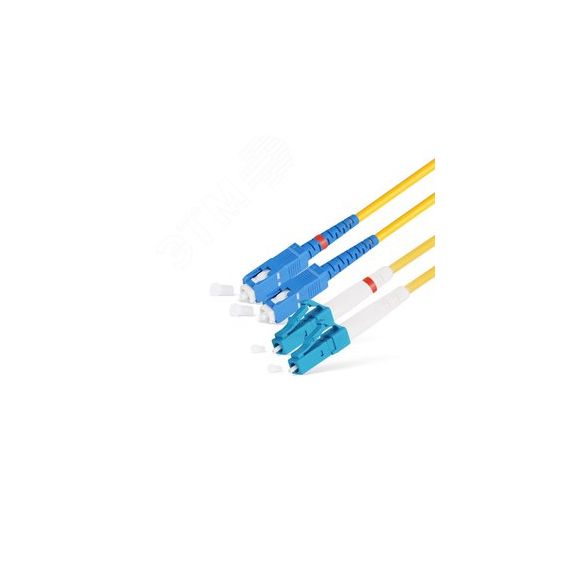 Шнур оптический dpc LC/UPC-SC/UPC 9/125 3.0мм 3м LSZH (патч-корд) NTSS NTSS-DPC-9-LC/U-SC/U-3.0-3