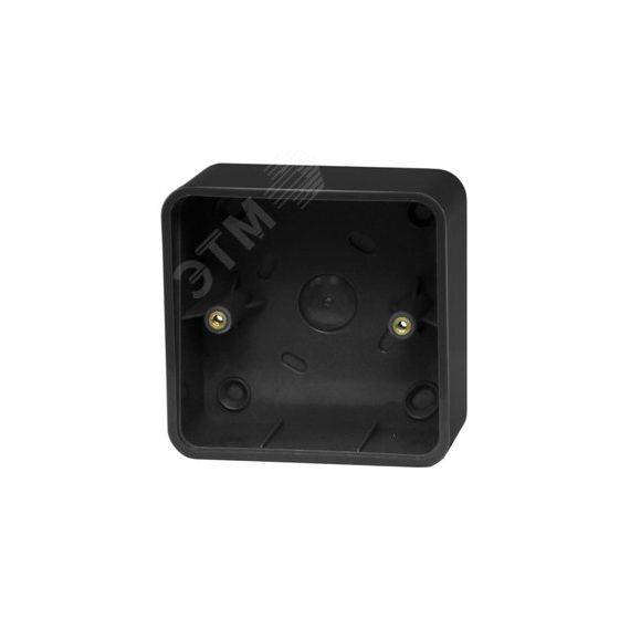 Адаптер пластиковый для накладного монтажа, черный Smartec ST-EX014BR-BK