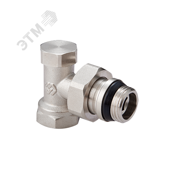 Клапан настроечный угловой 1/2' с самоуплотняющимся кольцом MVI TR.111.04