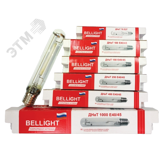 Лампа ДНАТ 400 Вт Е40 BL (40) РФ BELLIGHT 71711505