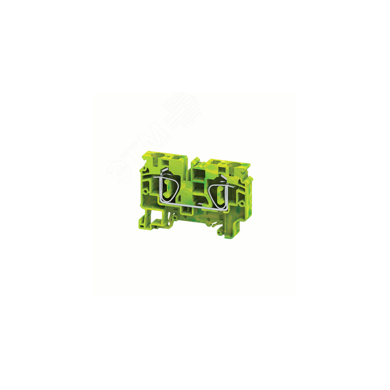 Клемма заземляющая 10 кв.мм пружинная OptiClip CXG-10-PE-(0,2-10) КЭАЗ 289762