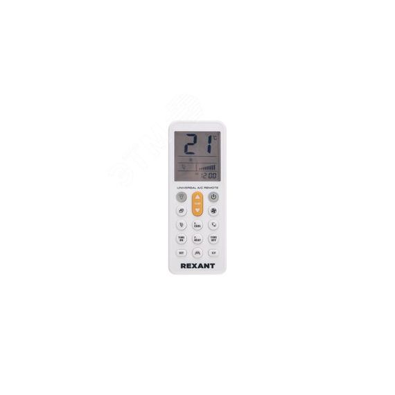 Пульт универсальный для кондиционеров RX-102AII REXANT 38-0105