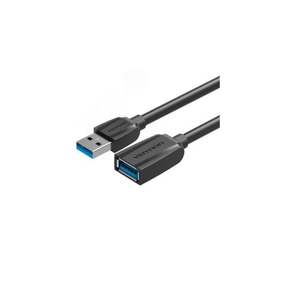 Кабель удлинитель USB 3.0 AM на AF, 1.5 м. Vention VAS-A45-B150