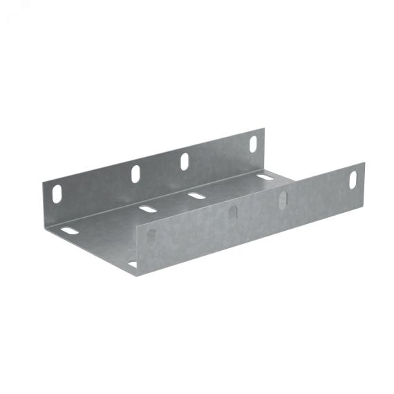 Соединительная пластина усиленная П-образная для лотка 50х300 мм ПЛЮС КМ-профиль PL4723