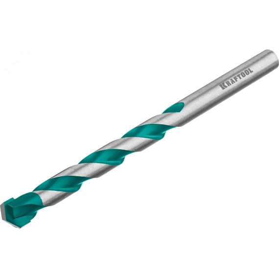 Сверло по керамограниту с твердосплавной пластиной KERAMO 8 х 120 мм KRAFTOOL 29175-120-8