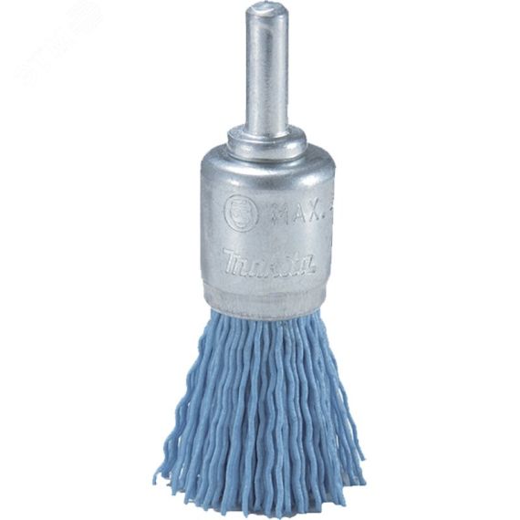 Щетка нейлоновая кистевая (d30 мм, синяя, G240, 6 мм) Makita D-45733