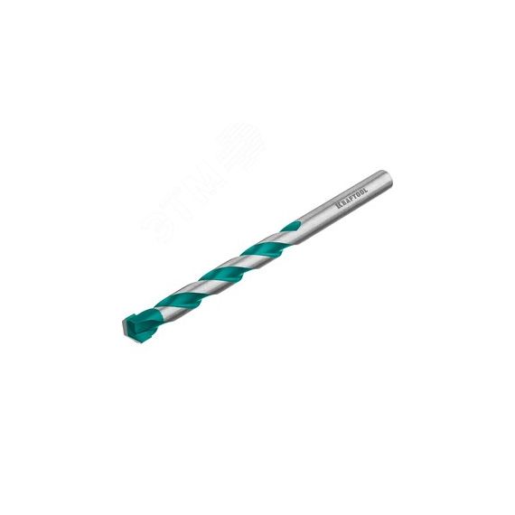 Сверло по керамограниту с твердосплавной пластиной KERAMO 8 х 120 мм KRAFTOOL 29175-120-8