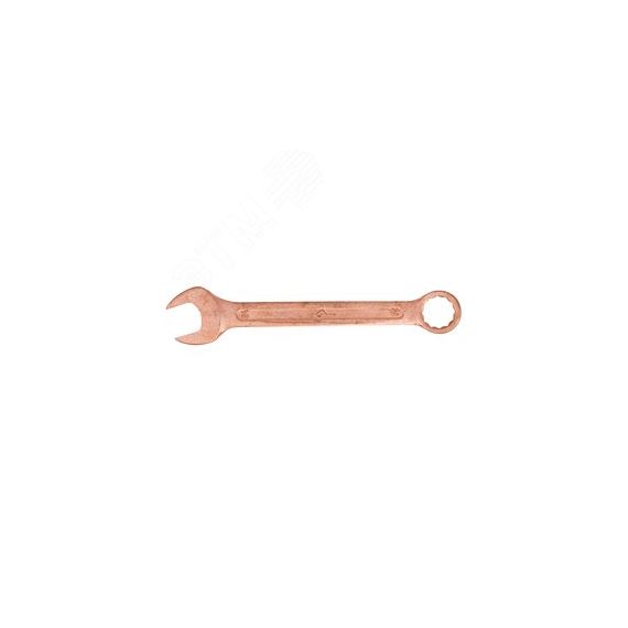 Ключ гаечный комбинированный 24х24 омедненный КЗСМИ 76398