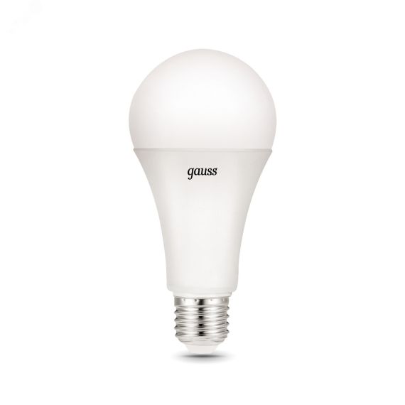 Лампа светодиодная LED 22 Вт 1900 лм 3000К AC150-265В E27 А70 (груша) теплая  Black Gauss Gauss 102502122