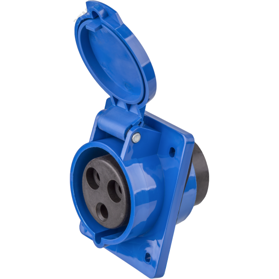 Розетка NCA-SR423-32-220 стационарная скрытая 32А 2P+PE IP44 Navigator Group 14315