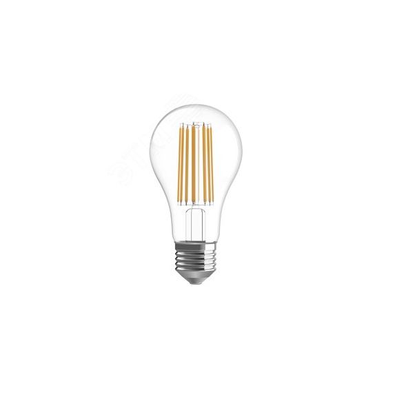 Лампа светодиодная филаментная LED 23 Вт 2400 лм 4100К А70 груша нейтральный E27 AC 185-265В IP20 Basic Gauss Gauss 40712232