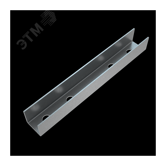 Соединитель страт-профиля внутренний 41х41 мм КМ-профиль LO11073