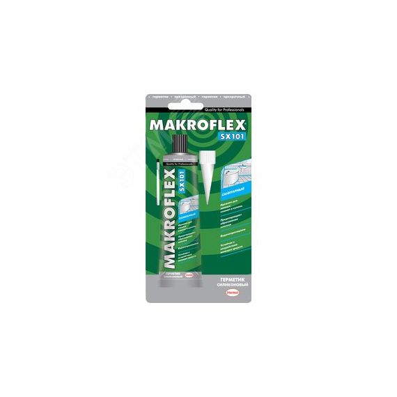 Макрофлекс SX101 Санитарный силик., прозр(85 мл) Henkel Б0026310
