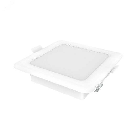 Светильник светодиодный ДВО 5 Вт 4000К 400 лм 170-260В IP20 95х95х26мм монт разм 75х75мм Пластик Elementary Gauss Gauss 998420205