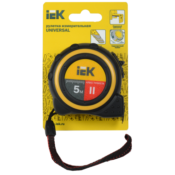 Рулетка измерительная UNIVERSAL 5м IEK