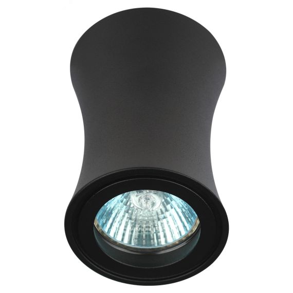 Светильник настенно-потолочный спот OL19 BK MR16/GU10, черный ЭРА Б0054387