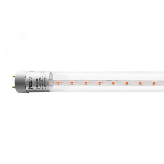 Лампа светодиодная LED 16Вт Т8 для растений прозрачная 1200 мм G13 jazzway JazzWay 5025912