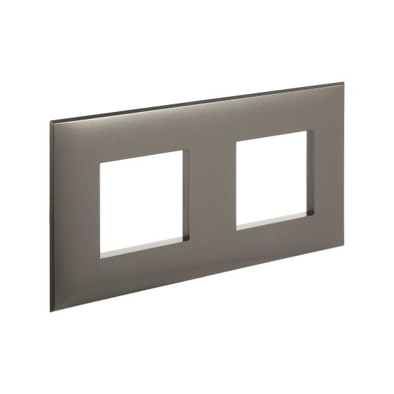Рамка "Avanti", "Серый жемчуг", 2 поста (4 мод.)