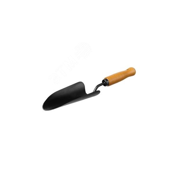 Посадочный совок ProLine 180х90х375 мм, деревянная ручка GRINDA 421512