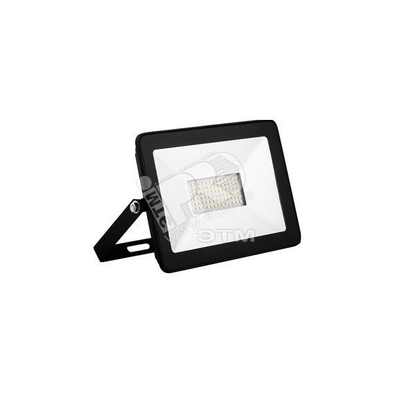 Прожектор светодиодный ДО-50w 4000К 4500Лм IP65 черный SAFFIT SFL90-50