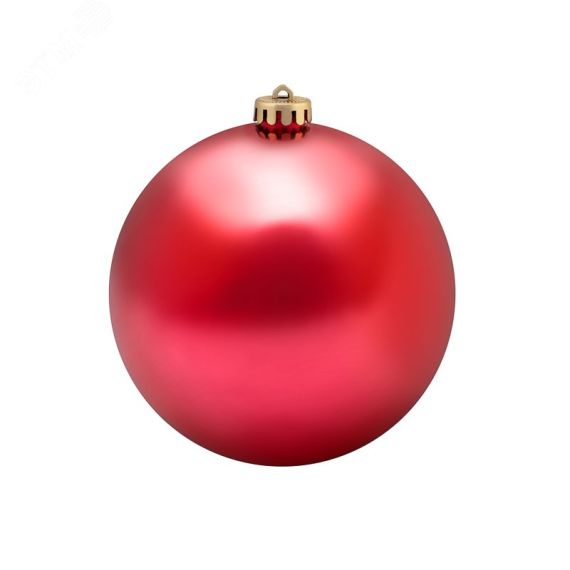 Фигура ёлочная Шар, 15 см, красный матовый Neon-Night 502-302