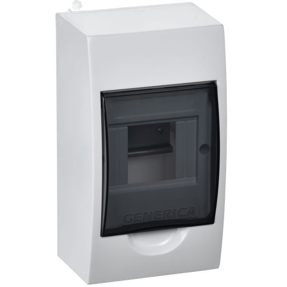 Бокс ЩРН-П-4 модуля навесн. пластик IP41 GENERICA IEK MKP12-N-04-41-G
