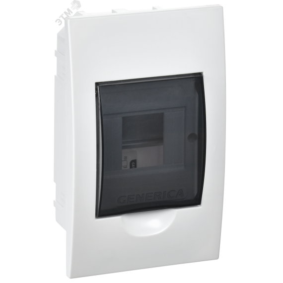 Бокс ЩРВ-П-4 модуля встр. пластик IP41 GENERICA IEK MKP12-V-04-41-G