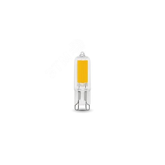 Лампа светодиодная LED 5.5 Вт 480 лм 3000К AC220-240В G9 капсула теплая стеклянная Black Gauss 107809105