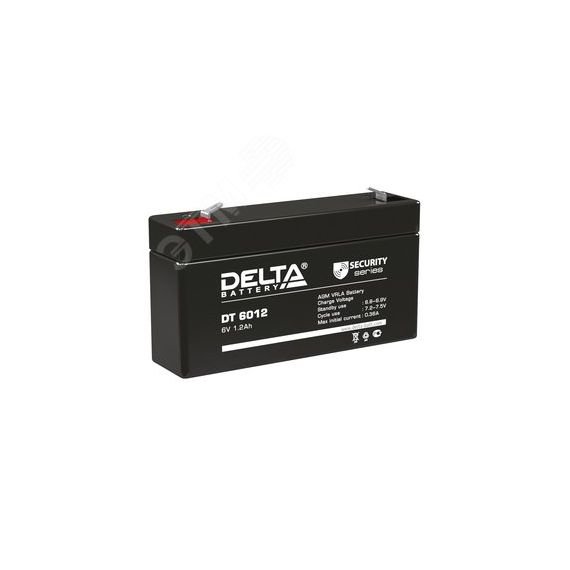 Аккумулятор DT 6В 1.5Ач Delta DT 6015