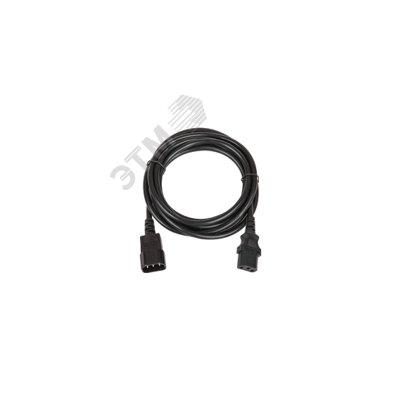 Кабель питания TLK C14 - C13 3x0.75мм2 3 м 250В 6A черный TLK TLK-PCM06-030