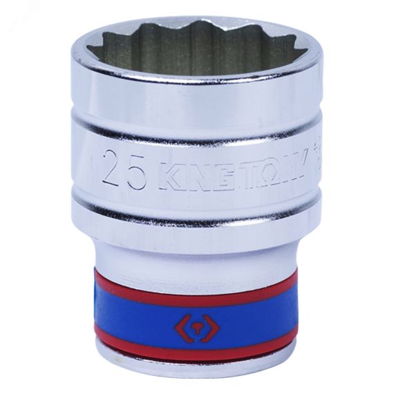 Головка торцевая стандартная двенадцатигранная 1/2', 25 мм King Tony 433025M