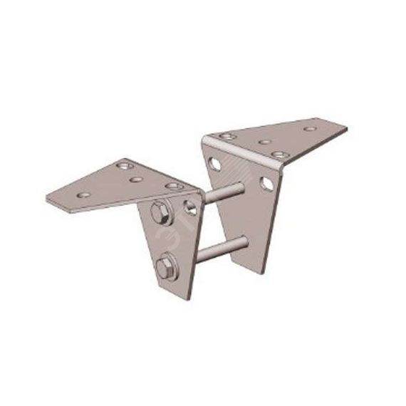 Кронштейн потолочный КП УТ1,5, оцинкованный лист(толщина покрытия 10...18мкм), S2,0 Завод ЭМИ Курган П0000003919