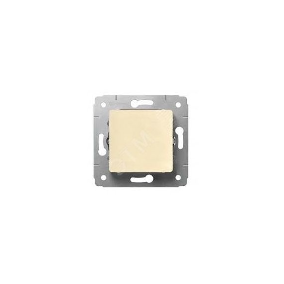 Выключатель одноклавишный, в рамку, бежевый LEGRAND 773756