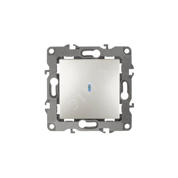 Выключатель с подсветкой, 10АХ-250В, Эра12, перламутр,12-1102-15 ЭРА Б0019427