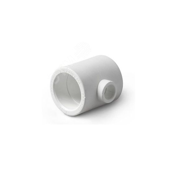 Тройник переходной 90 х 40 х 90 полипропиленовый PPR белый PRO AQUA PA14578P