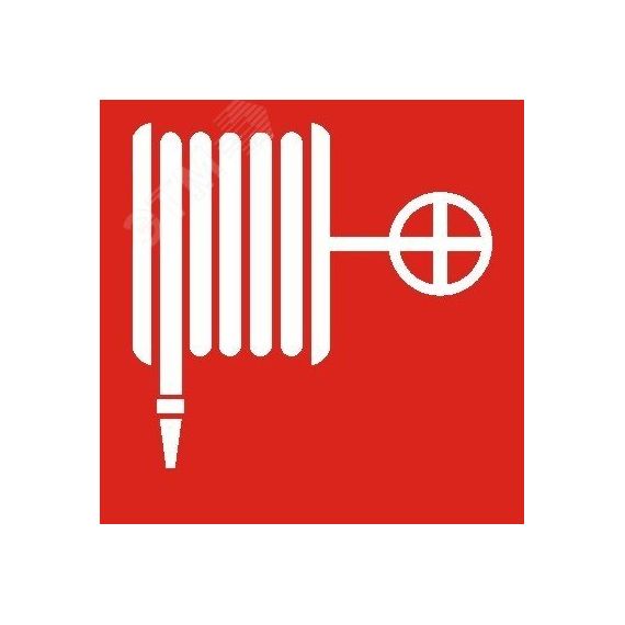 Наклейка для светильника ППБ 0001 Пожарный кран (250х115) SIRAH Световые Технологии 2502002460