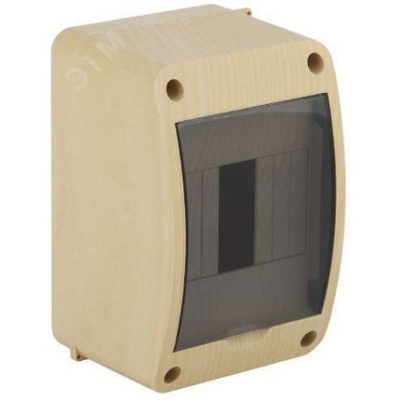 Щит распределительный навесной ЩРн-П-4 сосна вертикальная дверь светлая основа пластиковый RUVinil 68304-27М