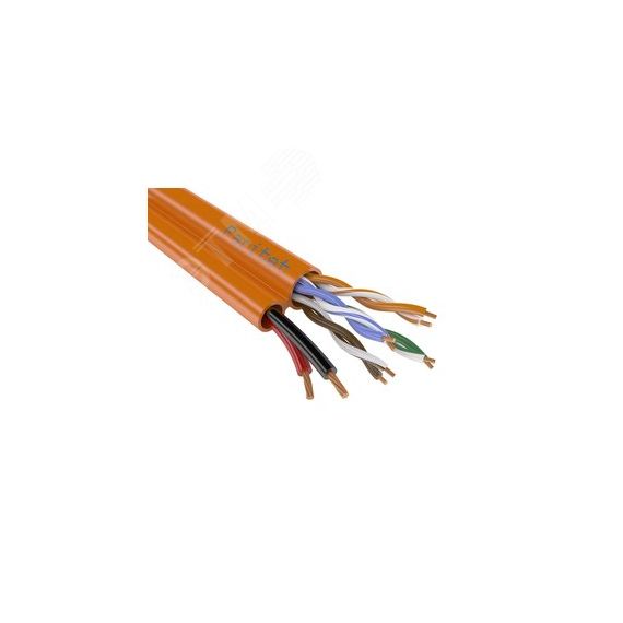 Кабель(провод) ParLan combi U/UTP4 Cat5e ZH нг(A)-HF 2х2.5 Паритет U/UTP4 Cat5e ZHHF 2х2,5