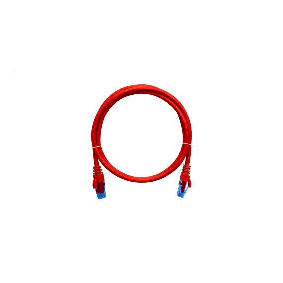 Патч-корд U/UTP 4 пары Cat 6 2хRJ45/8P8C T568B 7х0205мм LSZH красный 1.5м NIKOMAX/NIKOLAN NMC-PC4UE55B-015-C-RD