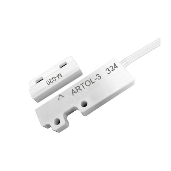 Датчик положения магнитогерконовый ARTOL-3 324    датчик + магнит М-020 АТФЕ.425119.072 ТУ белый Магнито-контакт 00-00001548