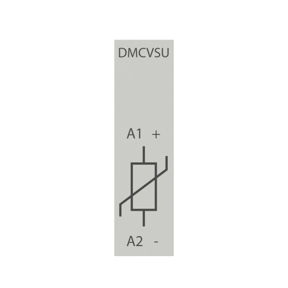Ограничитель перенапряжений для миниконтакторов DMC и реле DCR с варистором 277-380VAC/380-510VDC